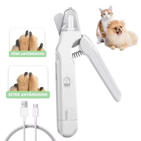 LED Kloklippare Pro – Säker & Smärtfri Kloklippning Hemma