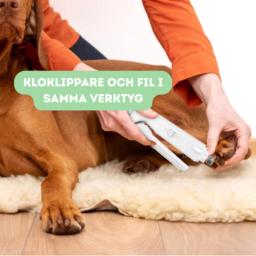 LED Kloklippare Pro – Säker & Smärtfri Kloklippning Hemma